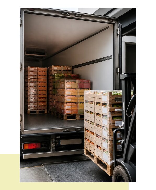 Перевозка сельхозпродукции на паллетах с доставкой в Тайшет